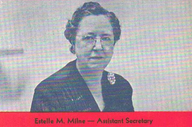 Estelle Milne in the 1940's.